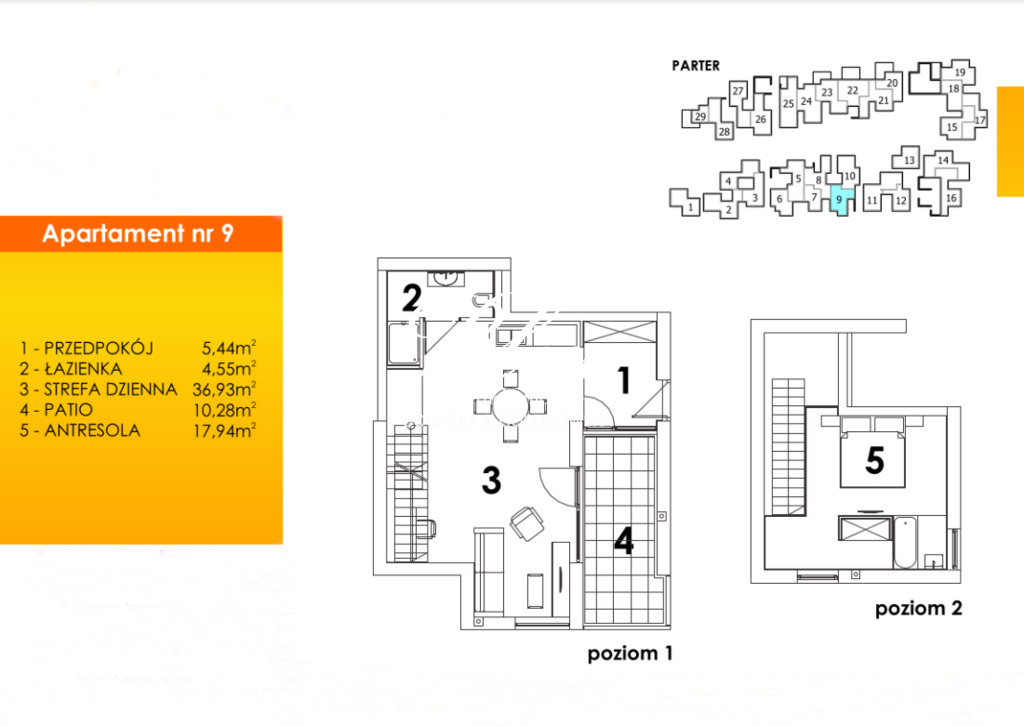 Pogorzelica apartament z antresolą