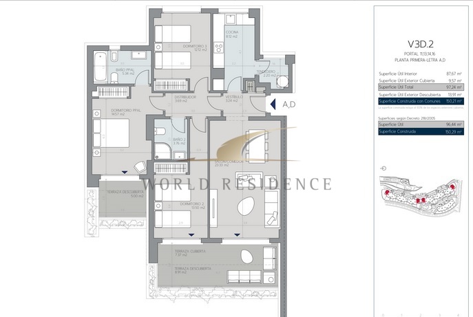 Apartamenty przy polu golfowym