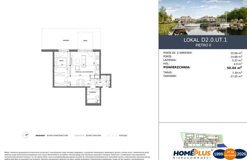 0%, Apartament nad J.Dąbie, osiedle z mariną