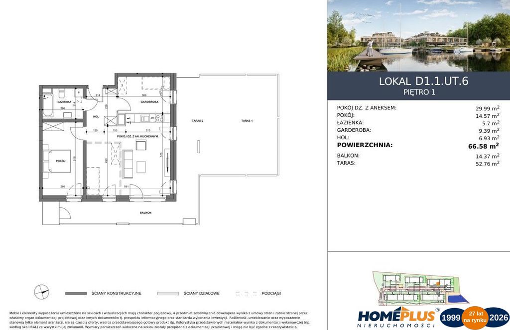 0%, Apartament nad J.Dąbie, osiedle z mariną