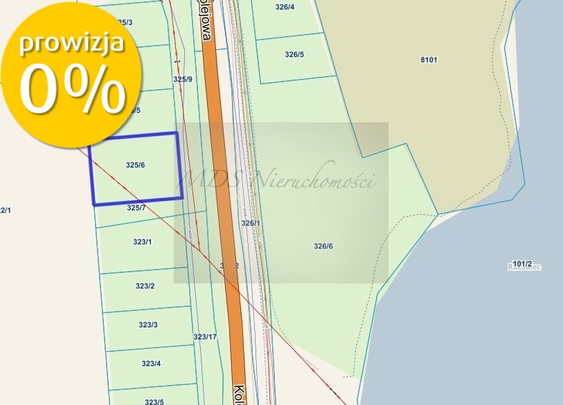 działka z widokiem na jezioro