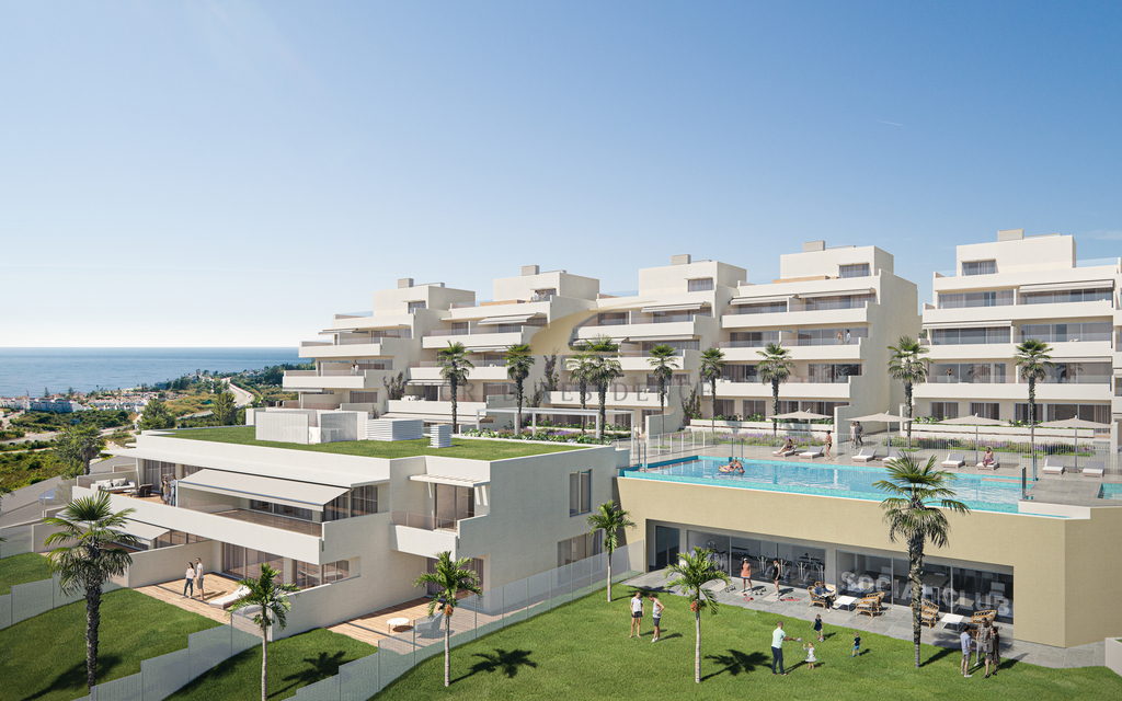 Apartamenty z dużymi tarasami blisko morza