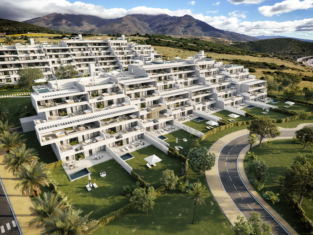Nowoczesne apartamenty obok sztucznej laguny