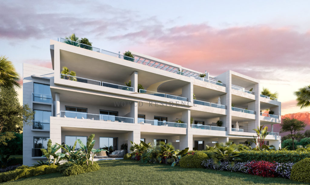 Apartamenty z widokiem przy polu golfowym