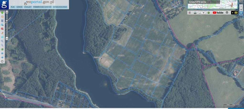 Dz.0.3393ha,Żelisławie,gmCzaplinek,J.Kaleńskie,las