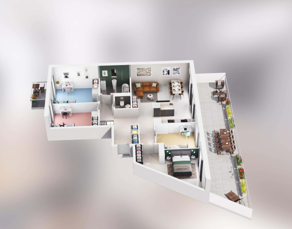 Luksusowy apartament z widokiem na rzekę