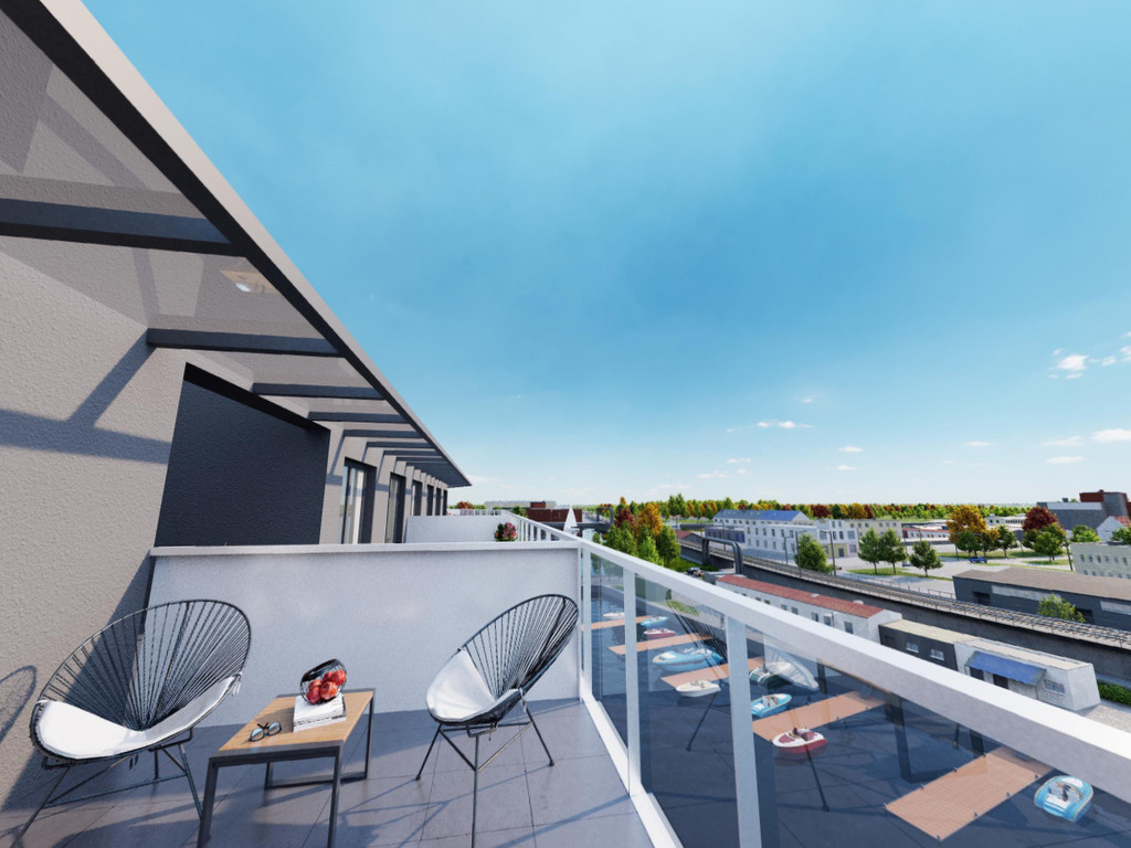 Luksusowy apartament z widokiem na rzekę