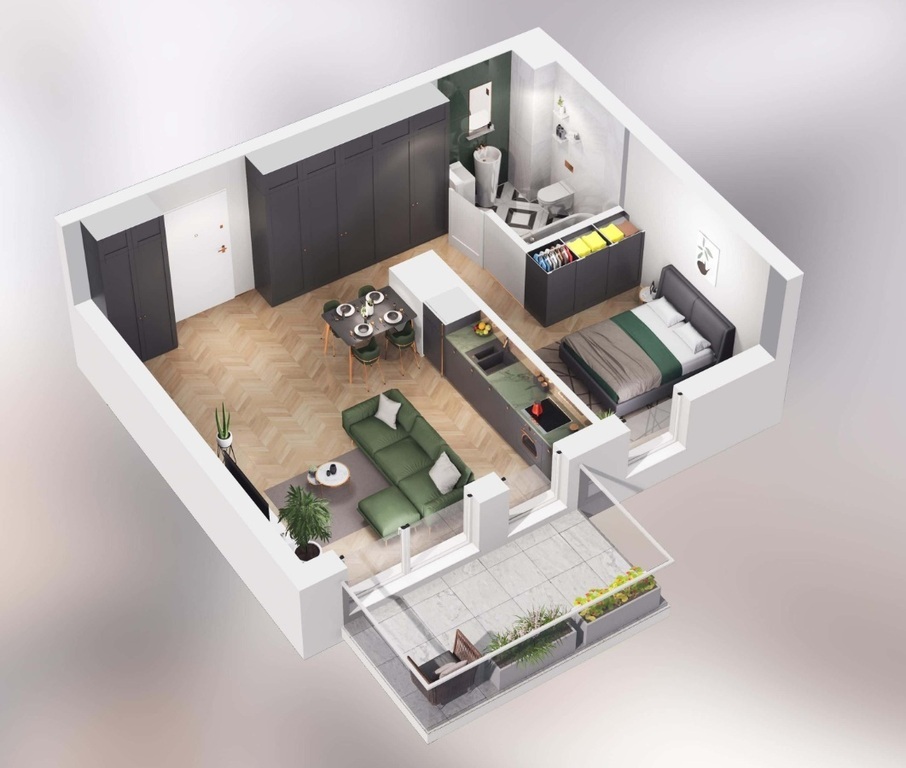 Na sprzedaż trzypokojowy apartament Nad Odrą.
