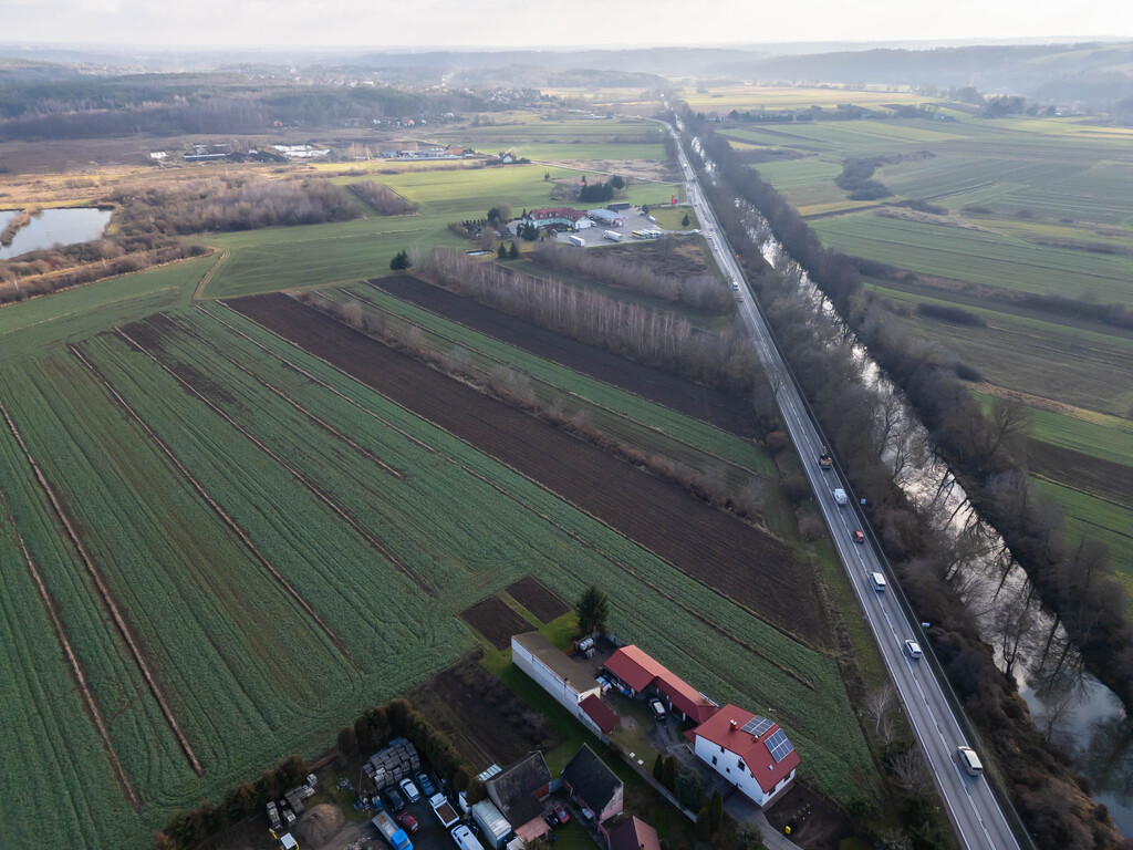 Działka usługowa 7675m2 przy drodze 9, Kunów