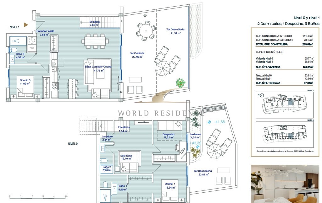 Apartamenty z widokiem na morze blisko plaży