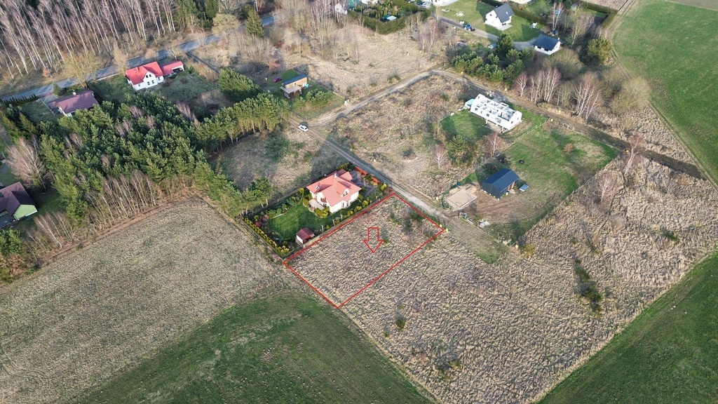 Działka na sprzedaż o pow. 993 m2, Charzyno