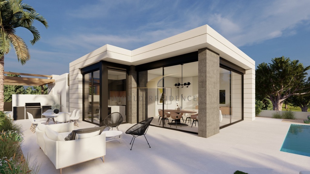 Villa z basenem przy polu golfowym Lo Romero