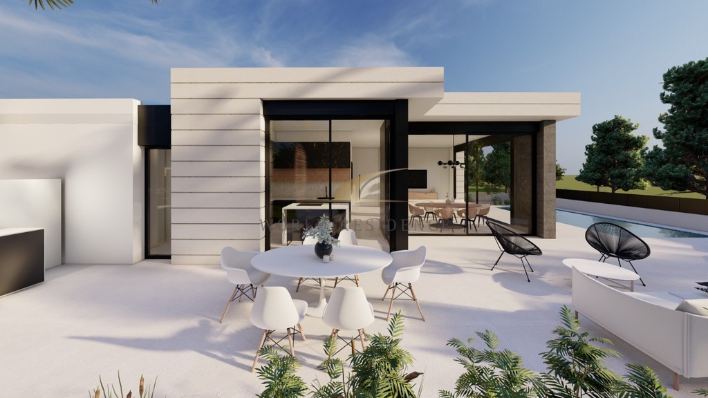 Villa z basenem przy polu golfowym Lo Romero