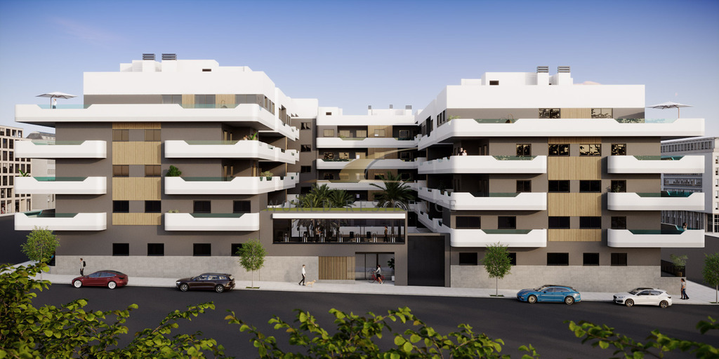 Apartamenty z basenem w Santa Pola