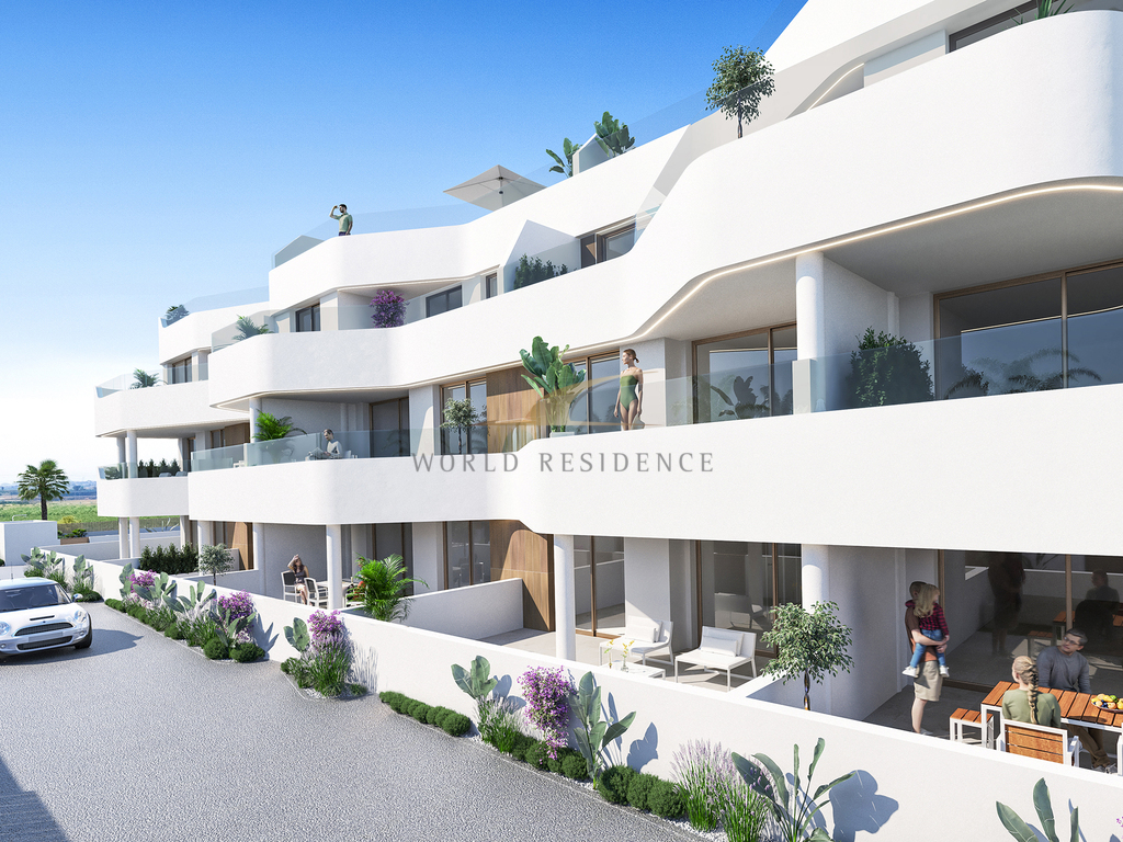 Apartamenty przy polu golfowym w Los Alcázares