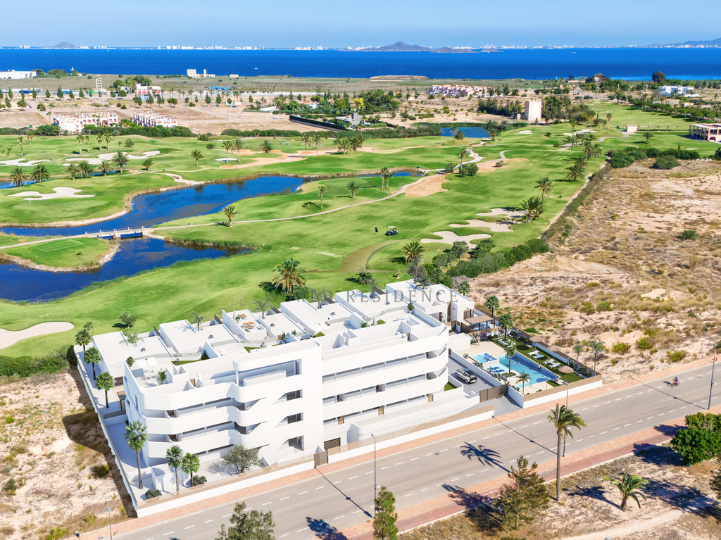 Apartamenty przy polu golfowym w Los Alcázares