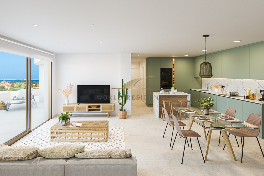 Apartamenty przy polu golfowym w Los Alcázares