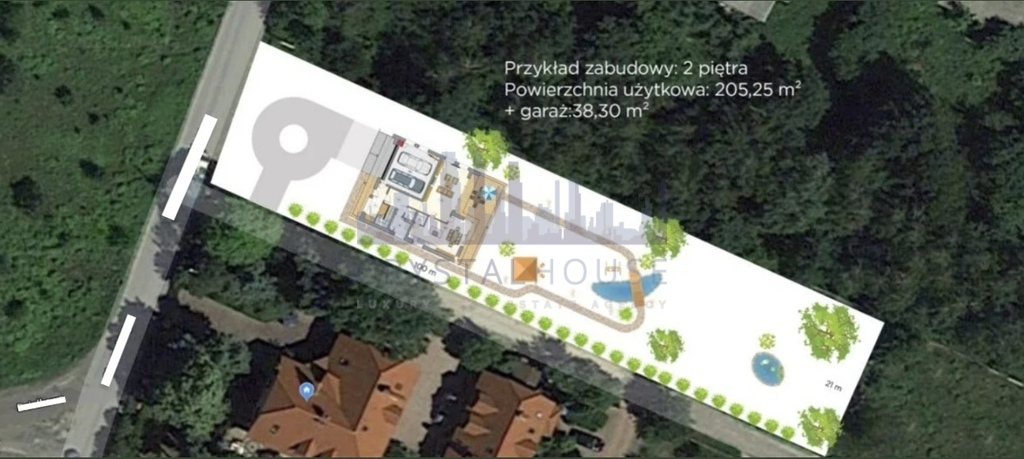 Działka w malowniczej okolicy Lasu Kabackiego