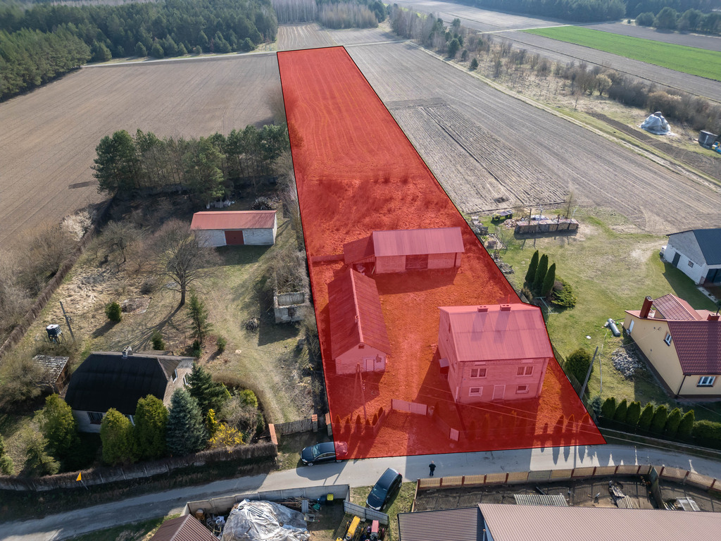 Dom 100,5m2 + działka 0,99ha w Podgórzu