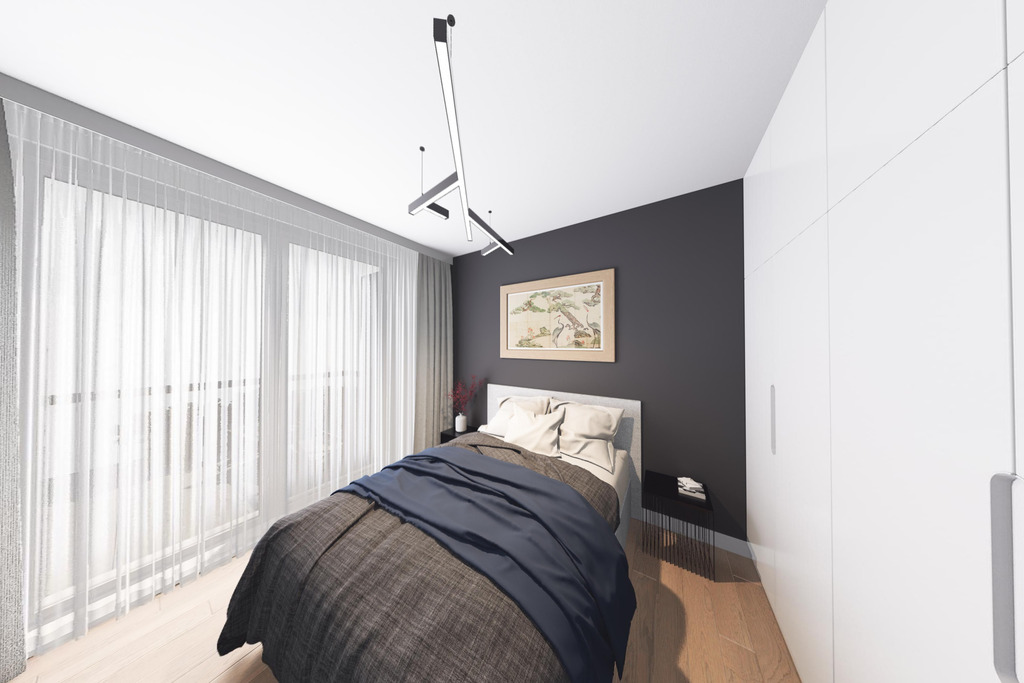 Apartament z tarasem 21 m²