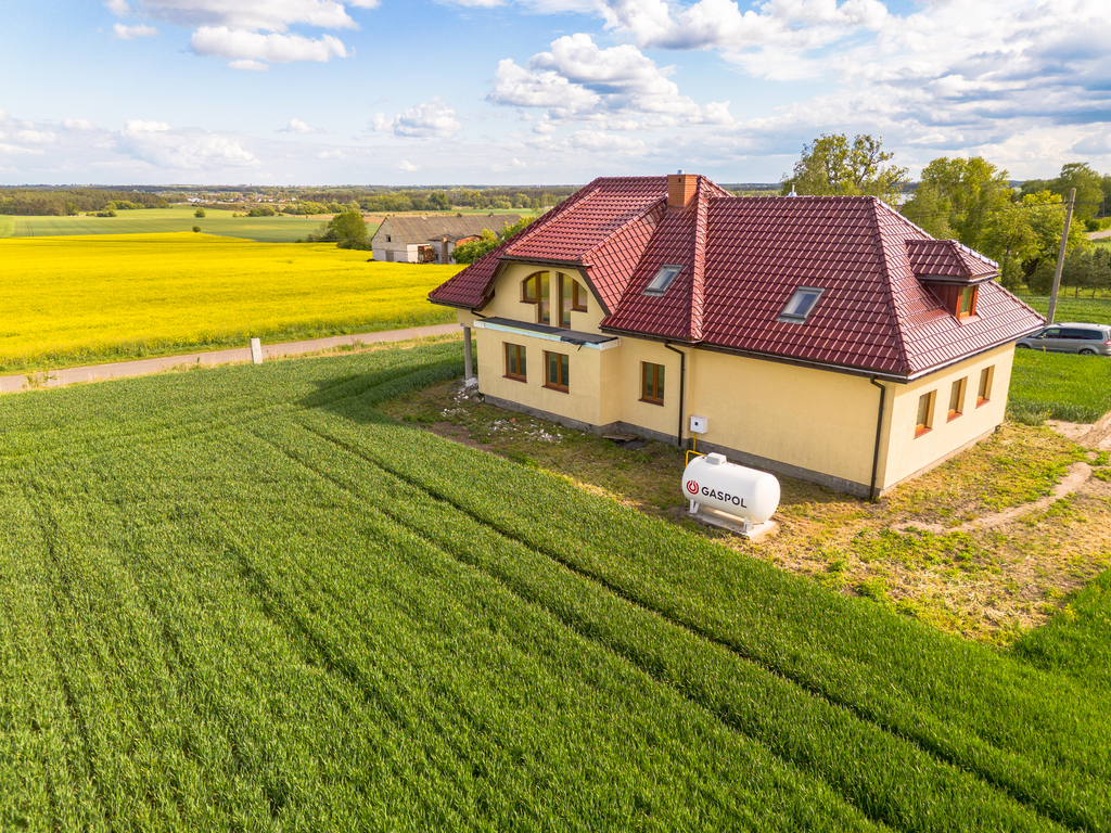 Przestronny dom pod Toruniem- oaza spokoju