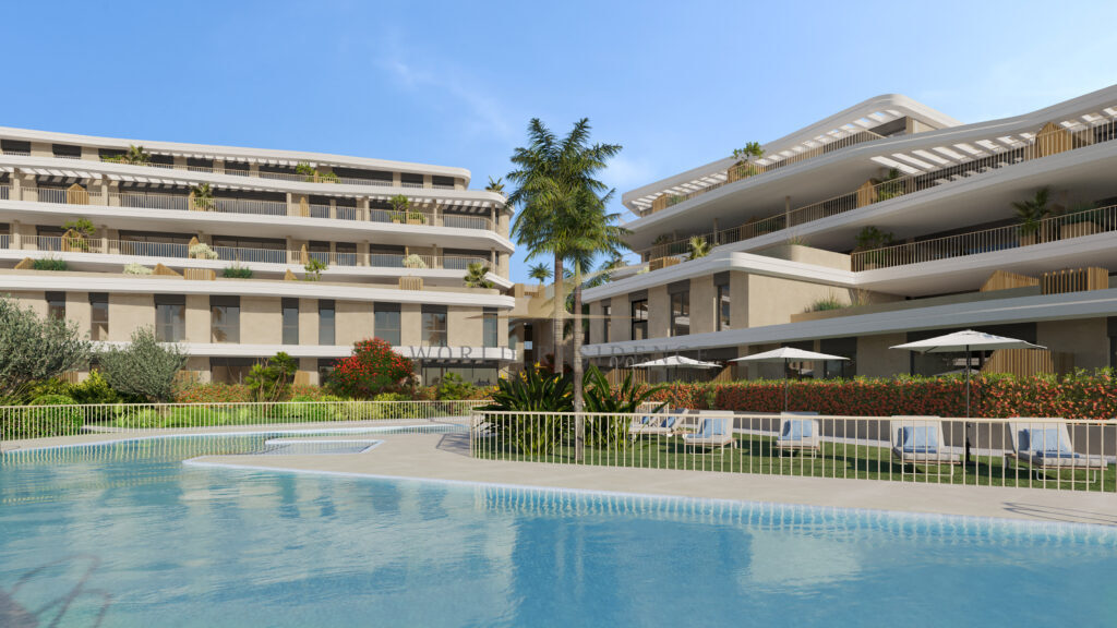 Apartamenty z widokiem na morze blisko golfa