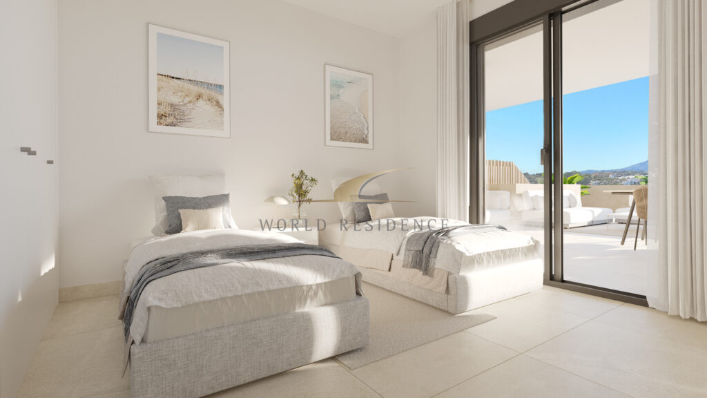 Apartamenty z widokiem na morze blisko golfa