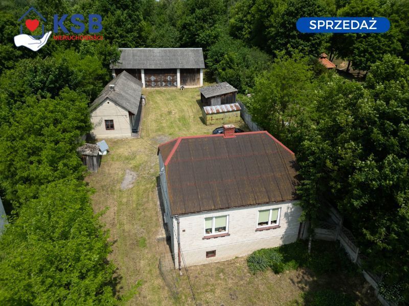 Dom 71,7m2 + zabudowania + działka 3051m2 - Okół