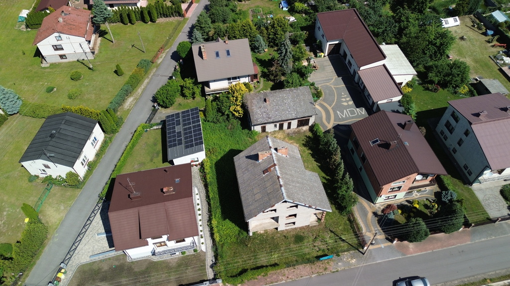 Dom w stanie surowym otwartym - Rusiec
