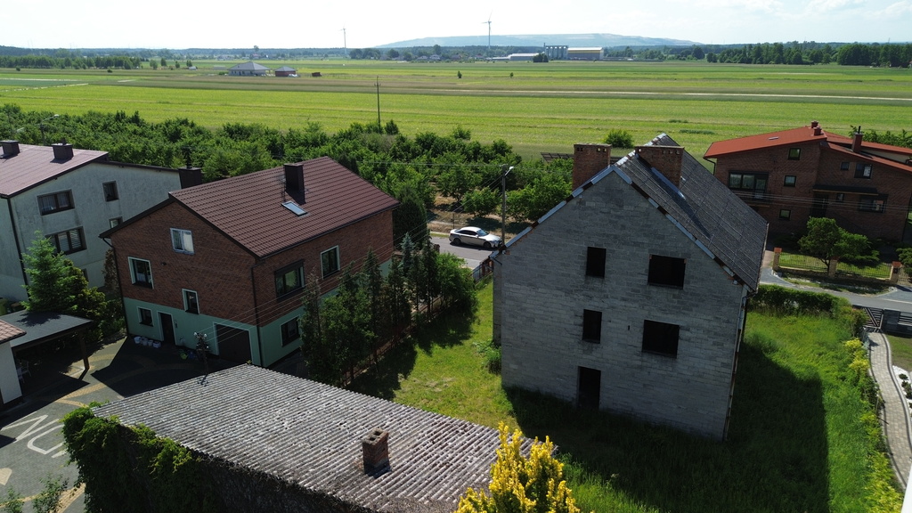 Dom w stanie surowym otwartym - Rusiec