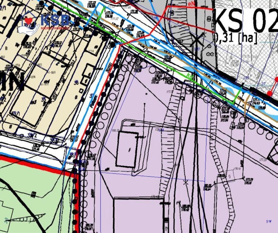 Działka przemysłowa - Ul. Świętokrzyska - 1763m2