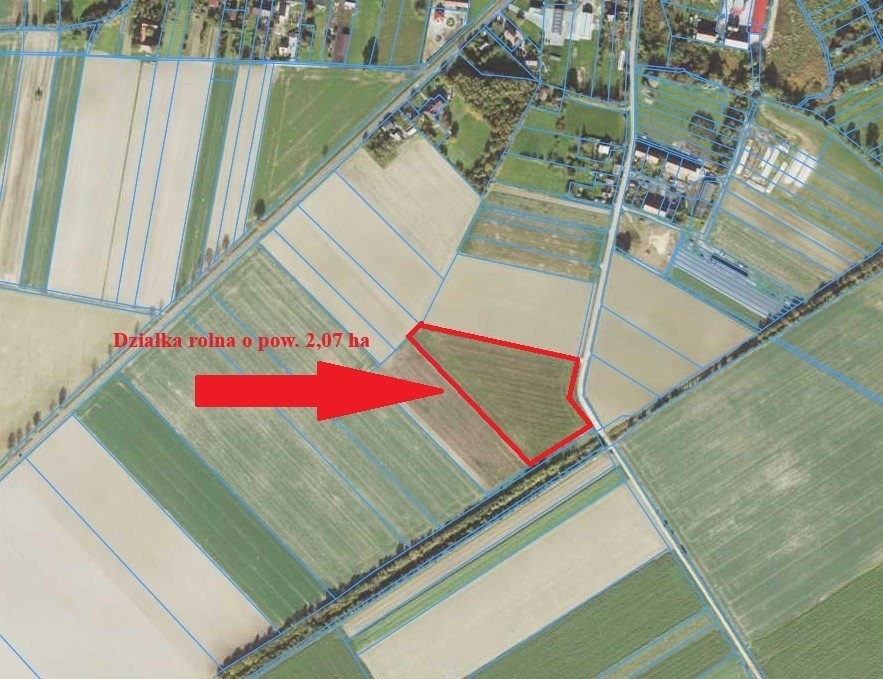 Atrakcyjna działka rolna 2,07 ha, Bukowa Śląska