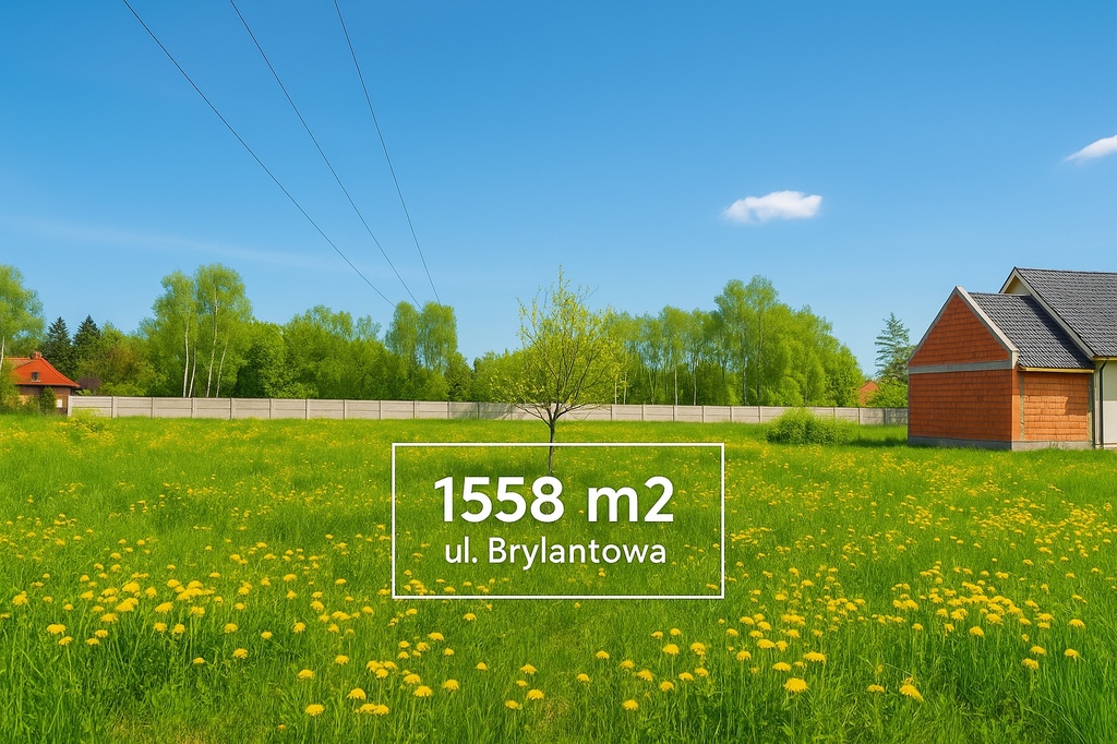 Działka w Łodzi z pozwoleniem na budowę bliźniaka