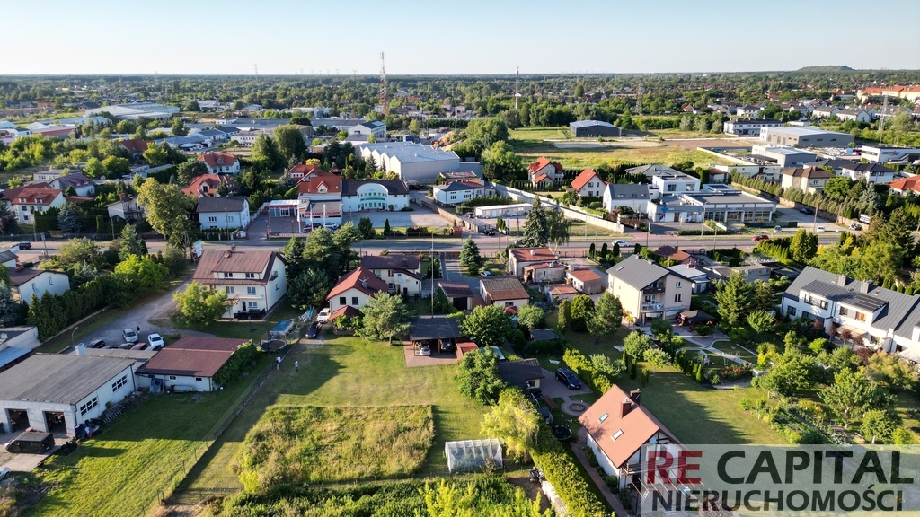 Duża działka budowlano usługowa 2200m Stare Babice