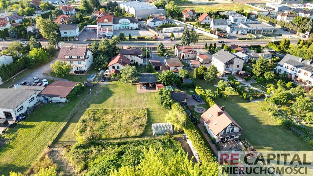 Duża działka budowlano usługowa 2200m Stare Babice