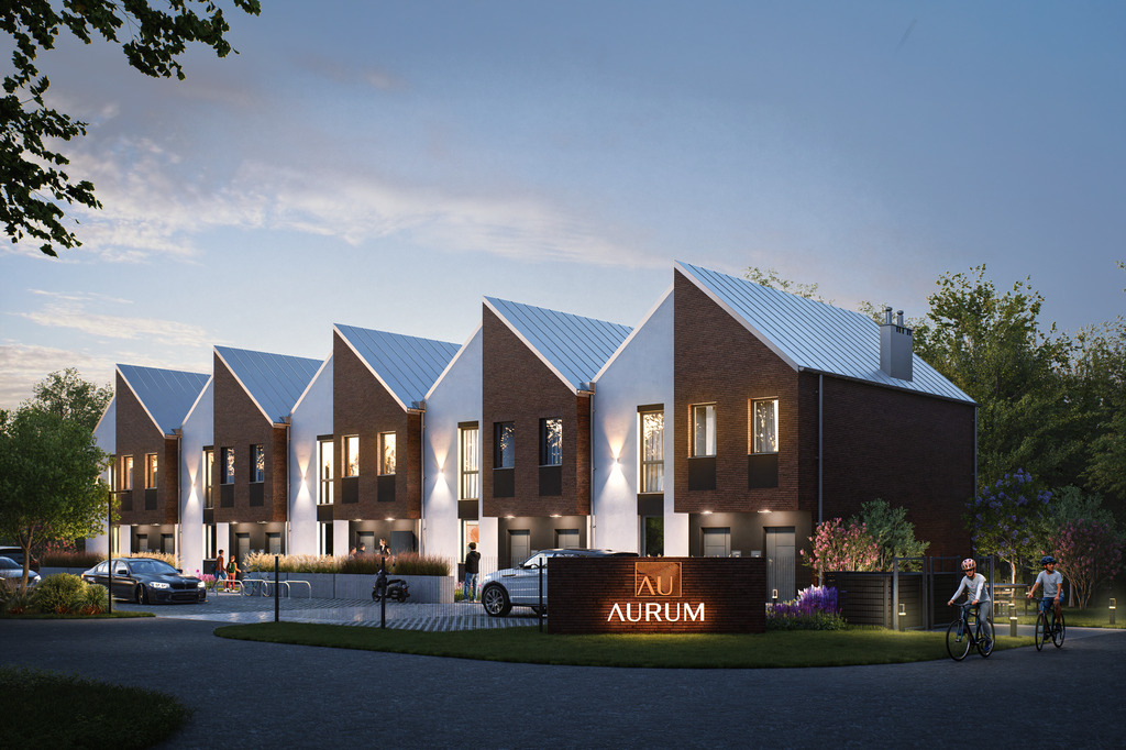 | 61 m² z balkonem i poddaszem - AURUM