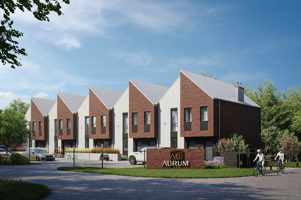 | 61 m² z balkonem i poddaszem - AURUM