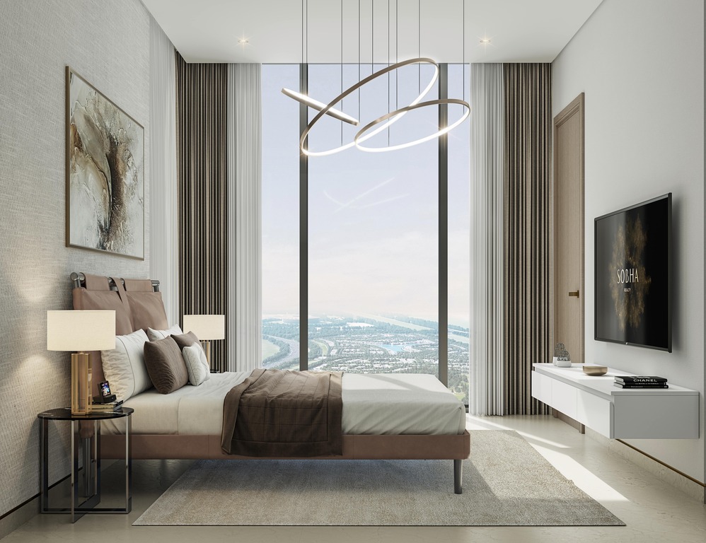 Wystawny apartament przy torze wyścigowym w Dubaju