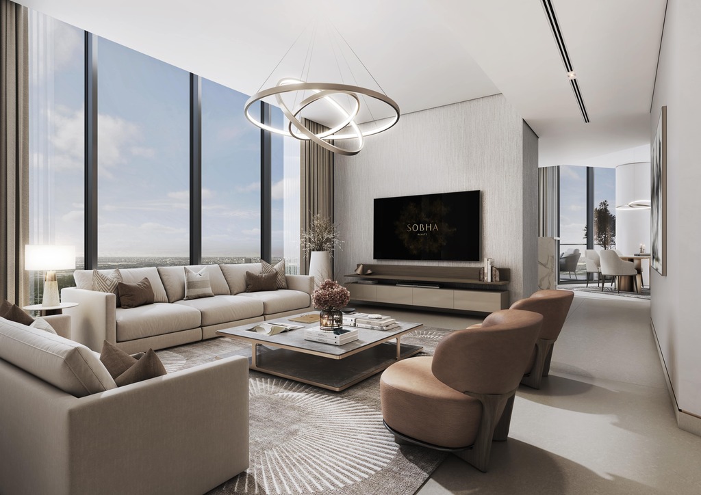 Wystawny apartament przy torze wyścigowym w Dubaju