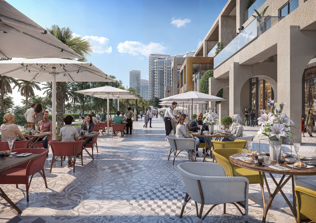 Apartament przy morzu na 35 piętrze w UAE