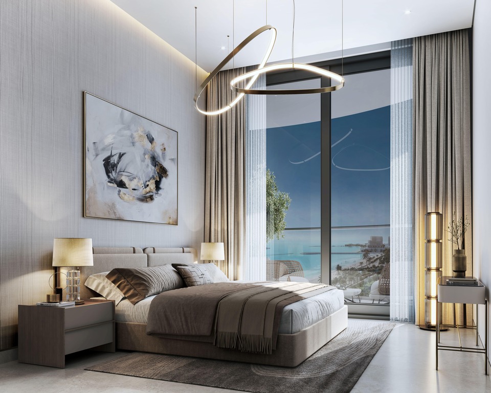 Apartament przy morzu na 35 piętrze w UAE