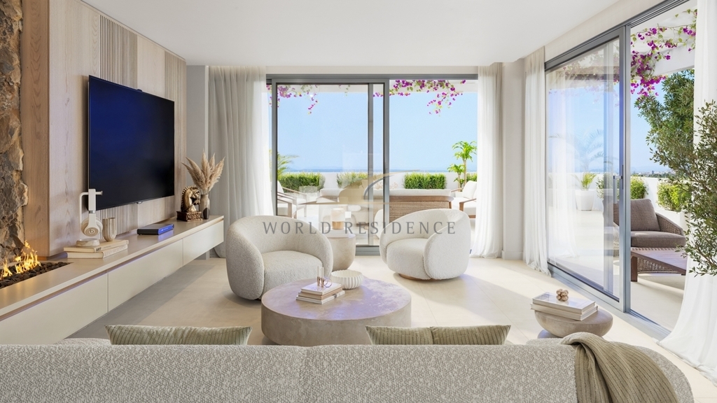 Apartamenty z widokiem na morze przy polu golfowym