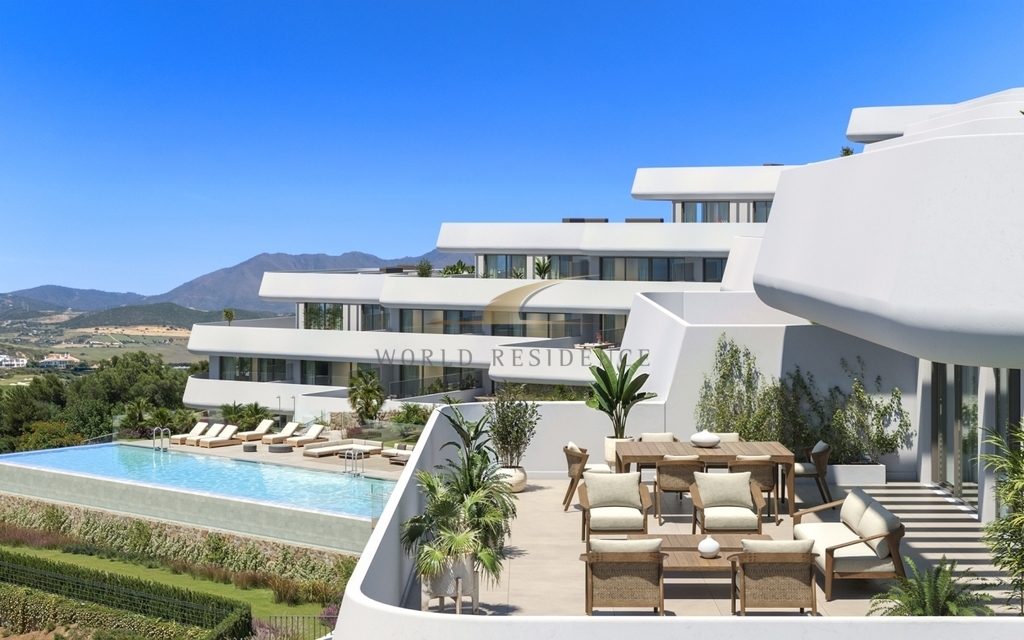 Apartamenty z widokiem na morze przy polu golfowym