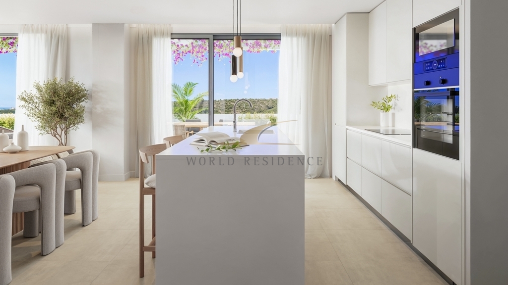 Apartamenty z widokiem na morze przy polu golfowym