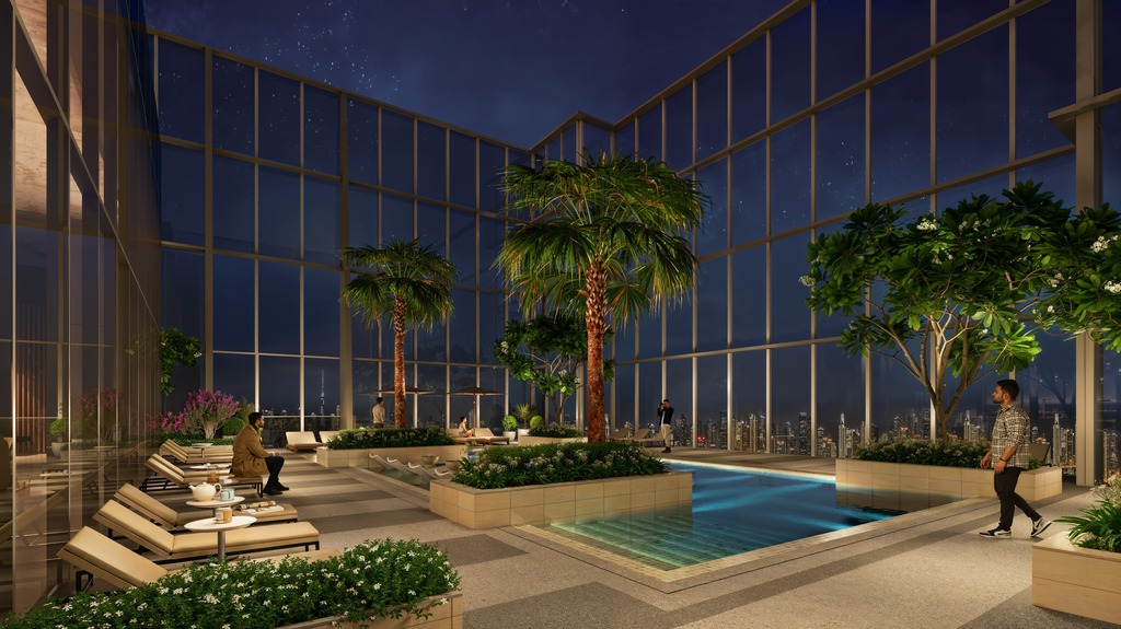 Nowoczesny apartament w Dubaju przy Dubai Ceek