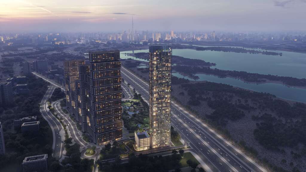 Nowoczesny apartament w Dubaju przy Dubai Ceek