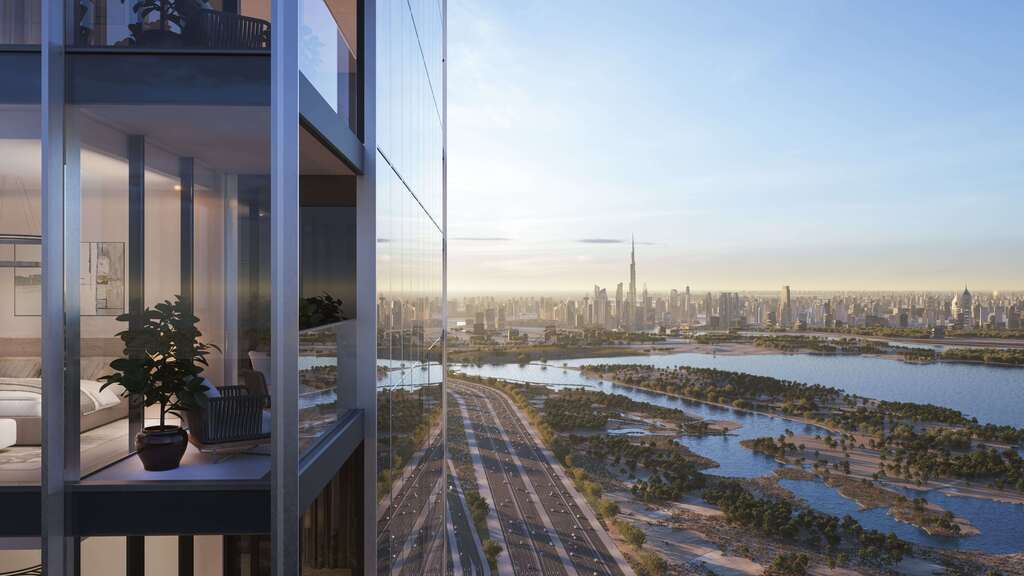Nowoczesny apartament w Dubaju przy Dubai Ceek