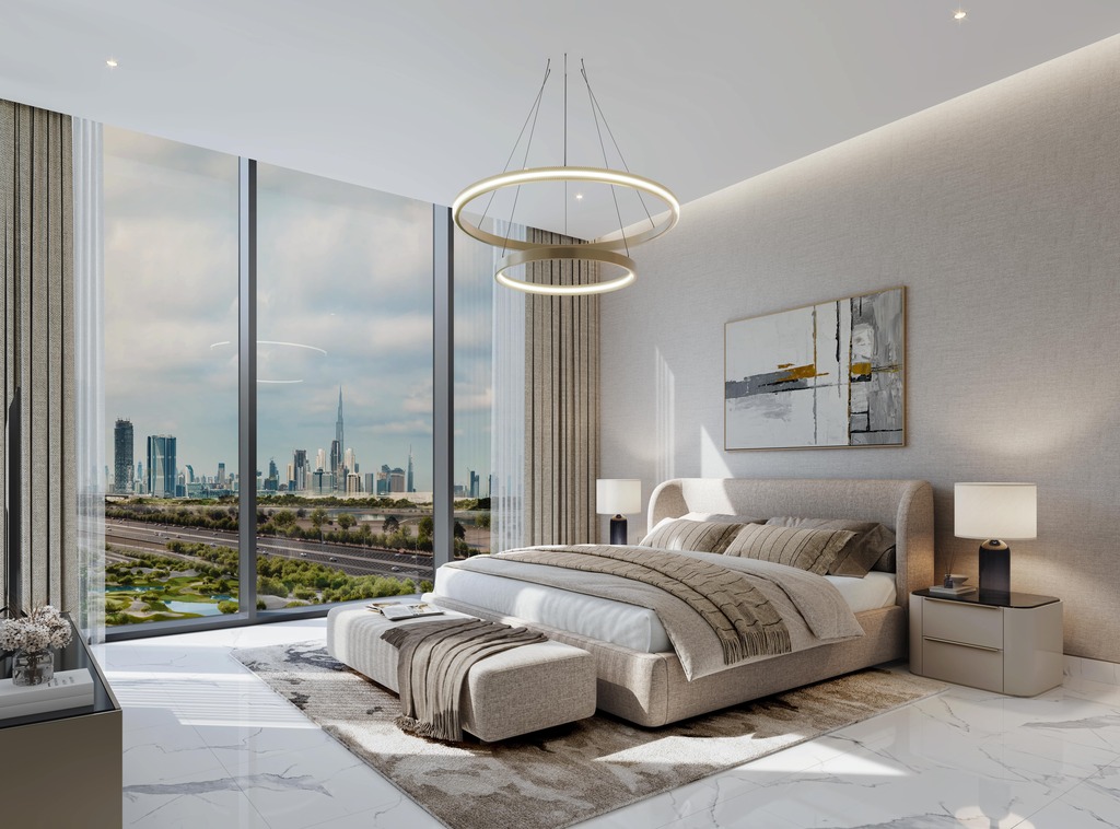 Nowoczesny apartament w Dubaju przy Dubai Ceek