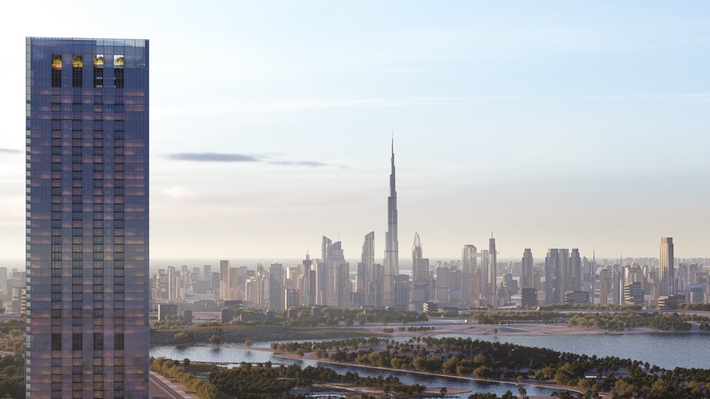 Nowoczesny apartament w Dubaju przy Dubai Ceek