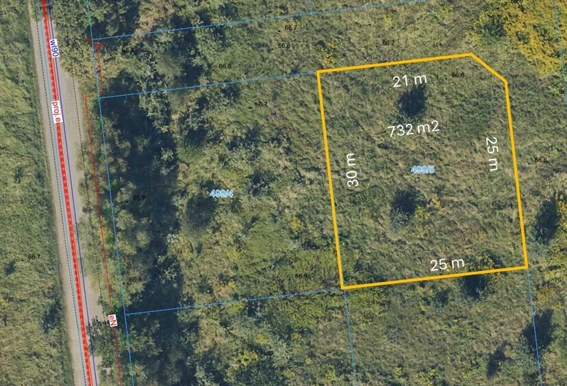732 m² w Lubieszowie, działka z pełnym potencjałem